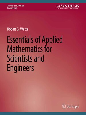 cover image of Essentials of Applied Mathematics for Scientists and Engineers